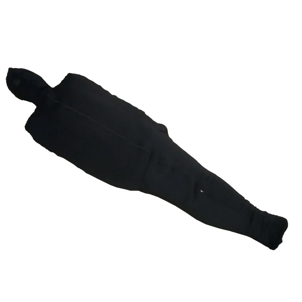 Unisex Mummy black Spandex Mummy Suit Outfit Costumes Sleeping Bag With inner sleeves Halloween Cosplay Suit open mesh eyes