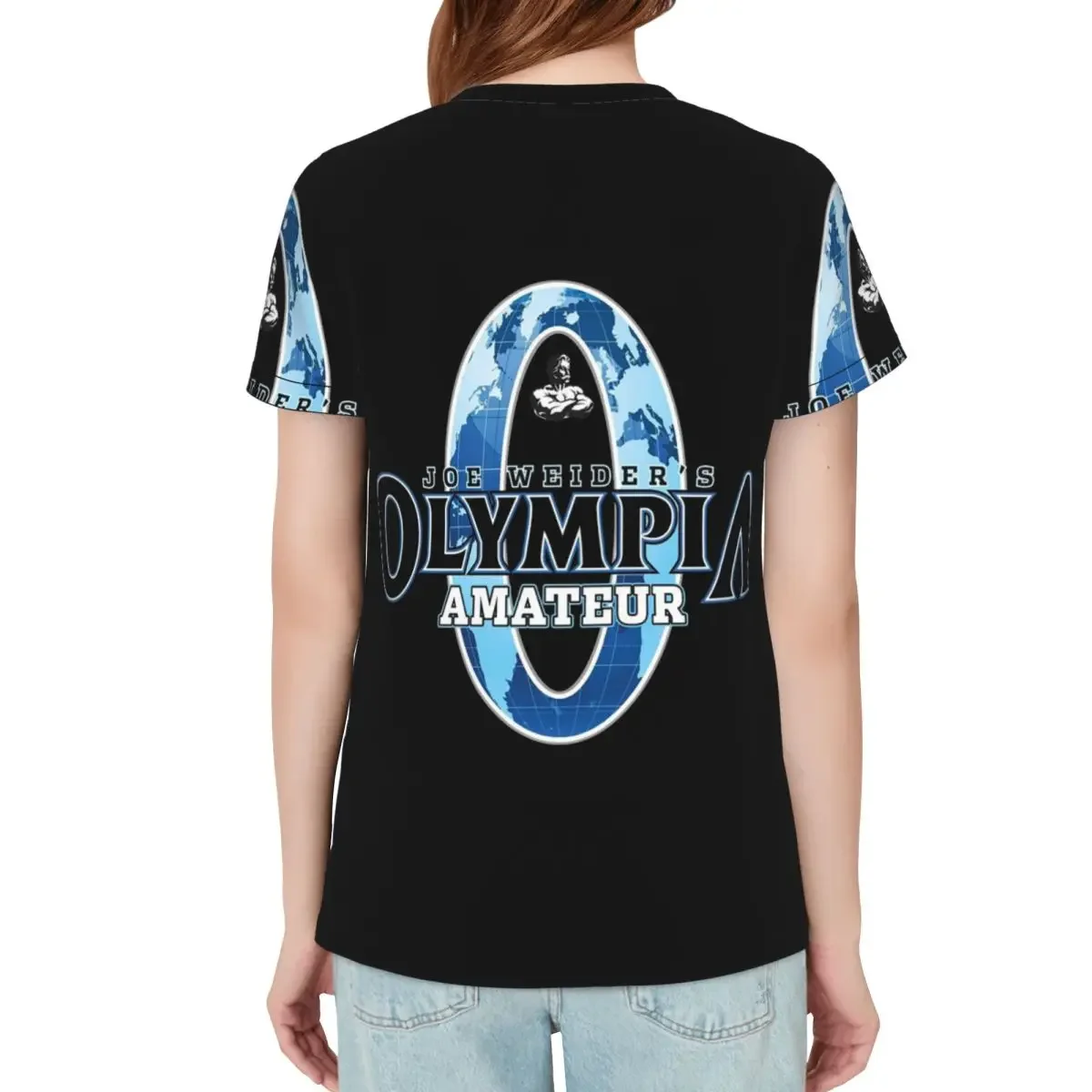 Future Mr OLYMPIA Motivations T-Shirt Women Short Sleeve T Shirts Round Neck Clothes Cotton Summer Tees Streetwear