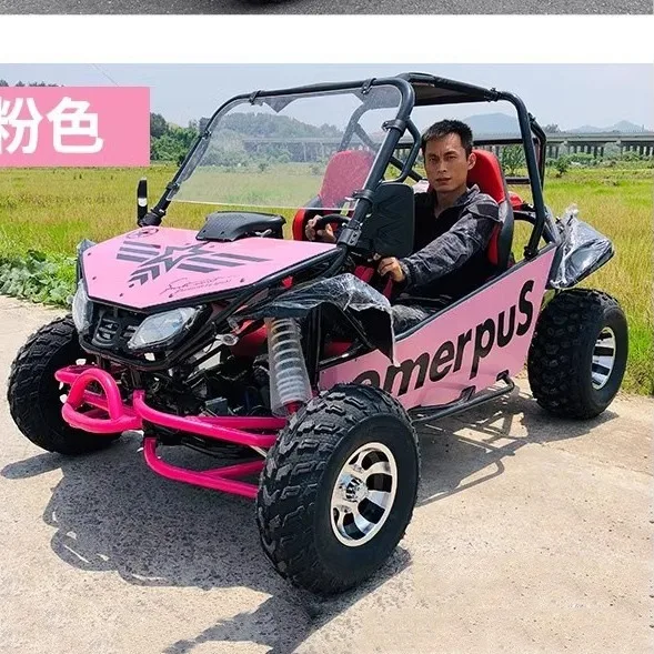 New off-road go-kart all-terrain UTV adult children gasoline electric beach car four-wheeled venue motorcycle