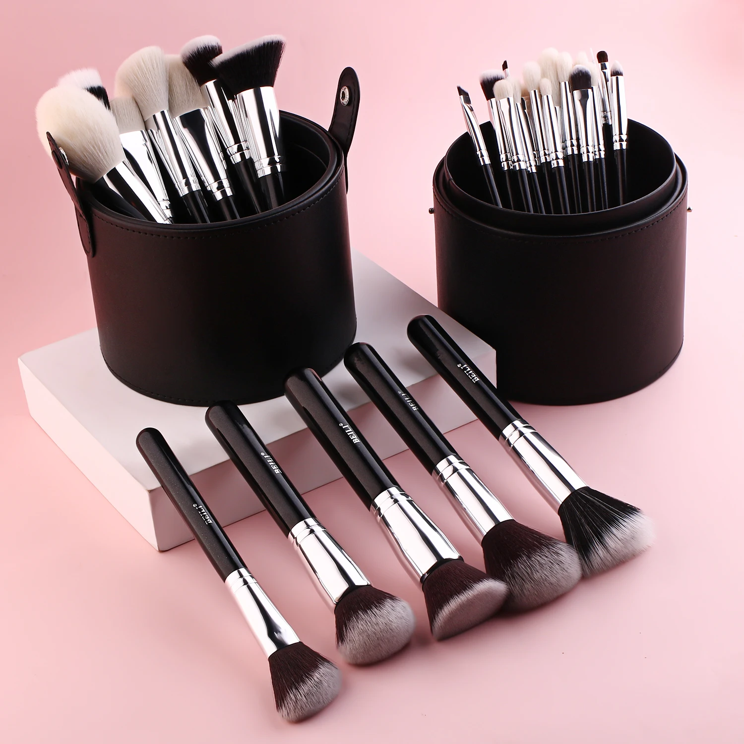 BEILI High Quality Professional Makeup Brushes for Foundation Powder Contour Eyeshadow Blending Set with Case органайзер