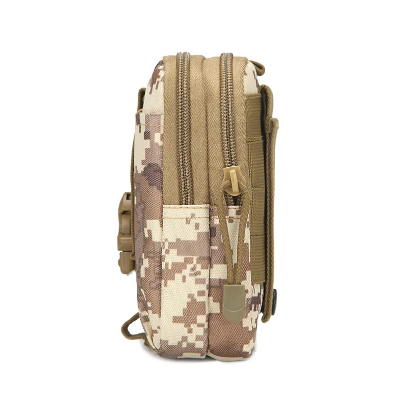 Bolsa táctica Molle para hombre, riñonera militar con bolsillo para teléfono móvil, bolsa para correr, viaje, Camping, espalda suave