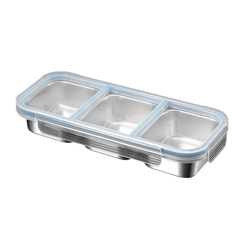 316 Stainless Steel Sealed Food Carrier with Multi Compartments for Clean Transport of Diverse Meal Components