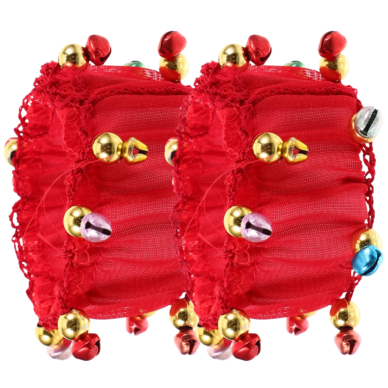 

Bell Bracelet Wrist Bells Belly Dancing Accessories Cuffs Dancer for Women Ear Bracelets