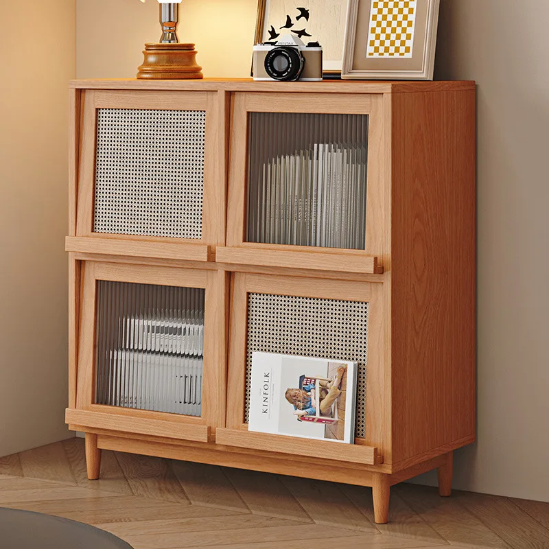 

Dining side cabinet integrated against the wall Tea cabinet Modern simple locker Living room locker Kitchen cabinet