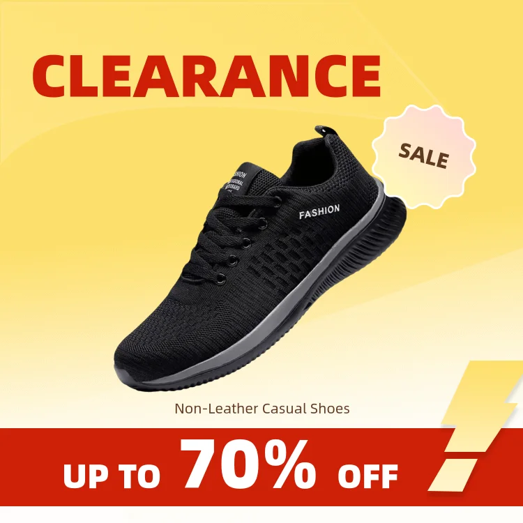 Clearance_Men Shoes Breathable Men's Sneakers Comfortable Casual Shoes Tenis Outdoor Slip On Walking Sneakers_Continuous updates