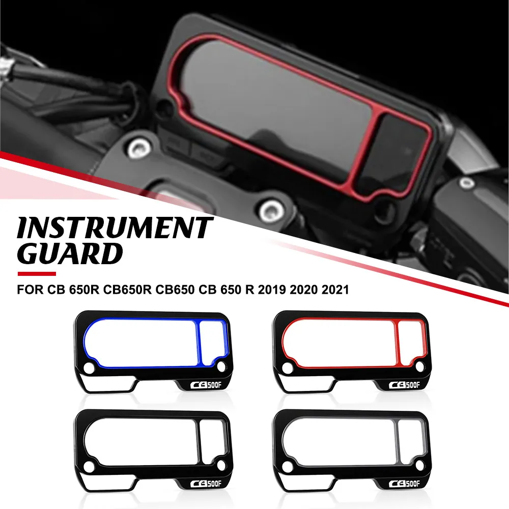 

For Honda CB 650R CB650R CB650 CB 650 R 2019 2020 2021 CNC Frame Screen Instrument Meter Case Guard Cover CB500X CB500F CBR500R