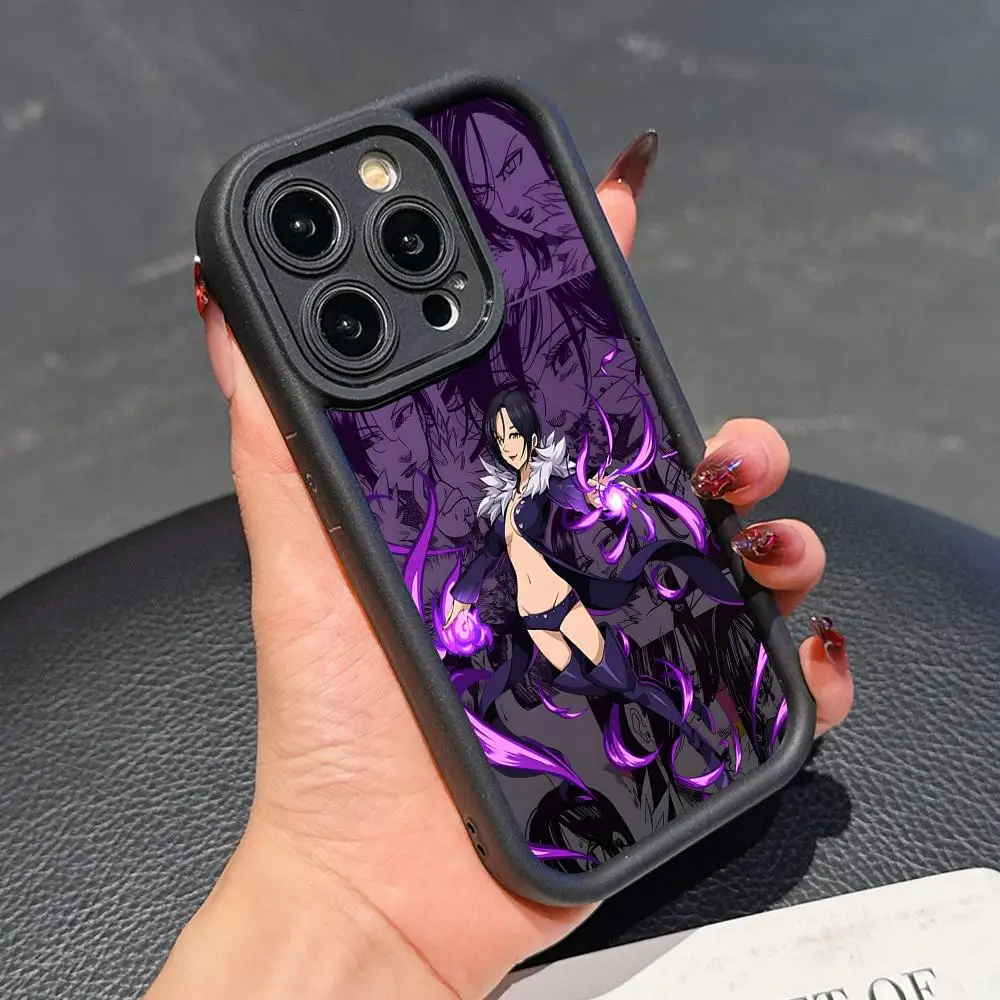 Seven Deadly Sins Merlin Phone Case for iPhone 18 17 16 15 14 13 12 11 Air Pro Max Plus Black Soft TPU Shockproof Cover - view 2