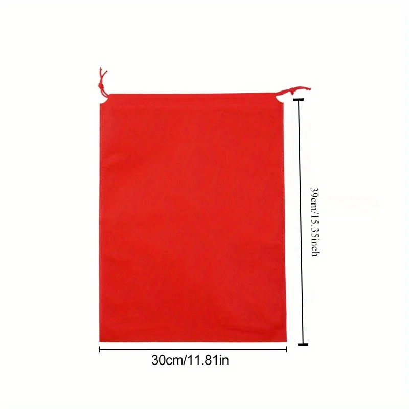 5/10pcs Travel shoe storage bag - durable non-woven dust-proof drawstring bag, suitable for organized travel accessories