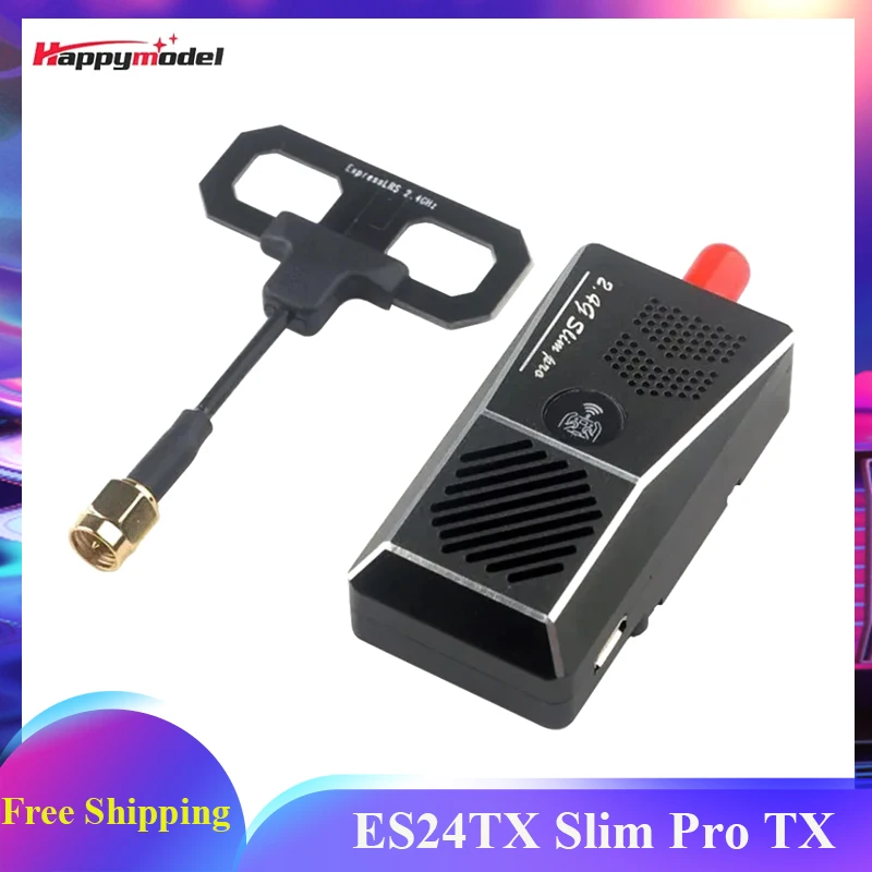 

Happymodel ES24TX Slim Pro 2.4GHz ExpressLRS 1W Transmitter Module - Compact JR Bay TX for FPV