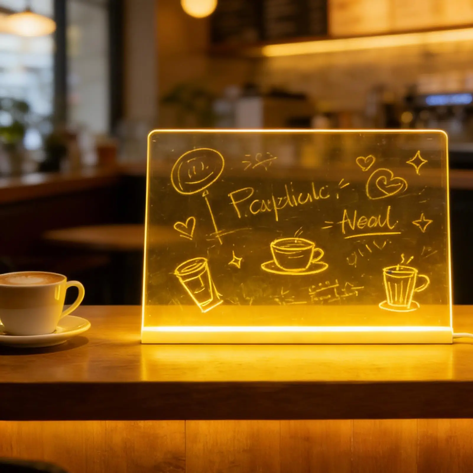 LED-tekentafel voor kinderen Droog wissen Verstelbare standaard Schilderspeelgoed met 7-kleuren Pen LED-licht-up tekentafel voor nachtelijk donker