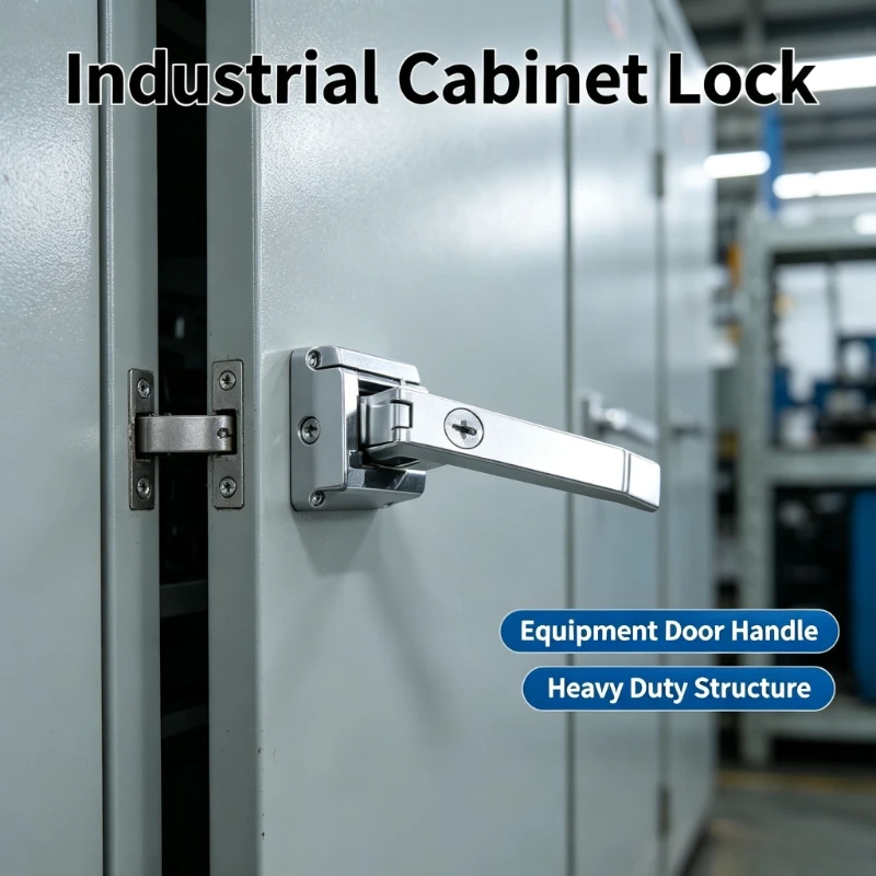 DK615 Freezer Handle Oven Door Hinge Cold Storage Store Industrial Knob Lock Laboratory Latch Hardware Pull Part Equipment