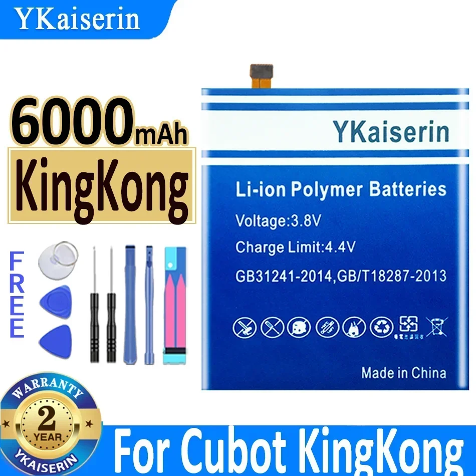 

Аккумулятор YKaiserin 6000 мАч для Cubot KingKong King Kong Bateria