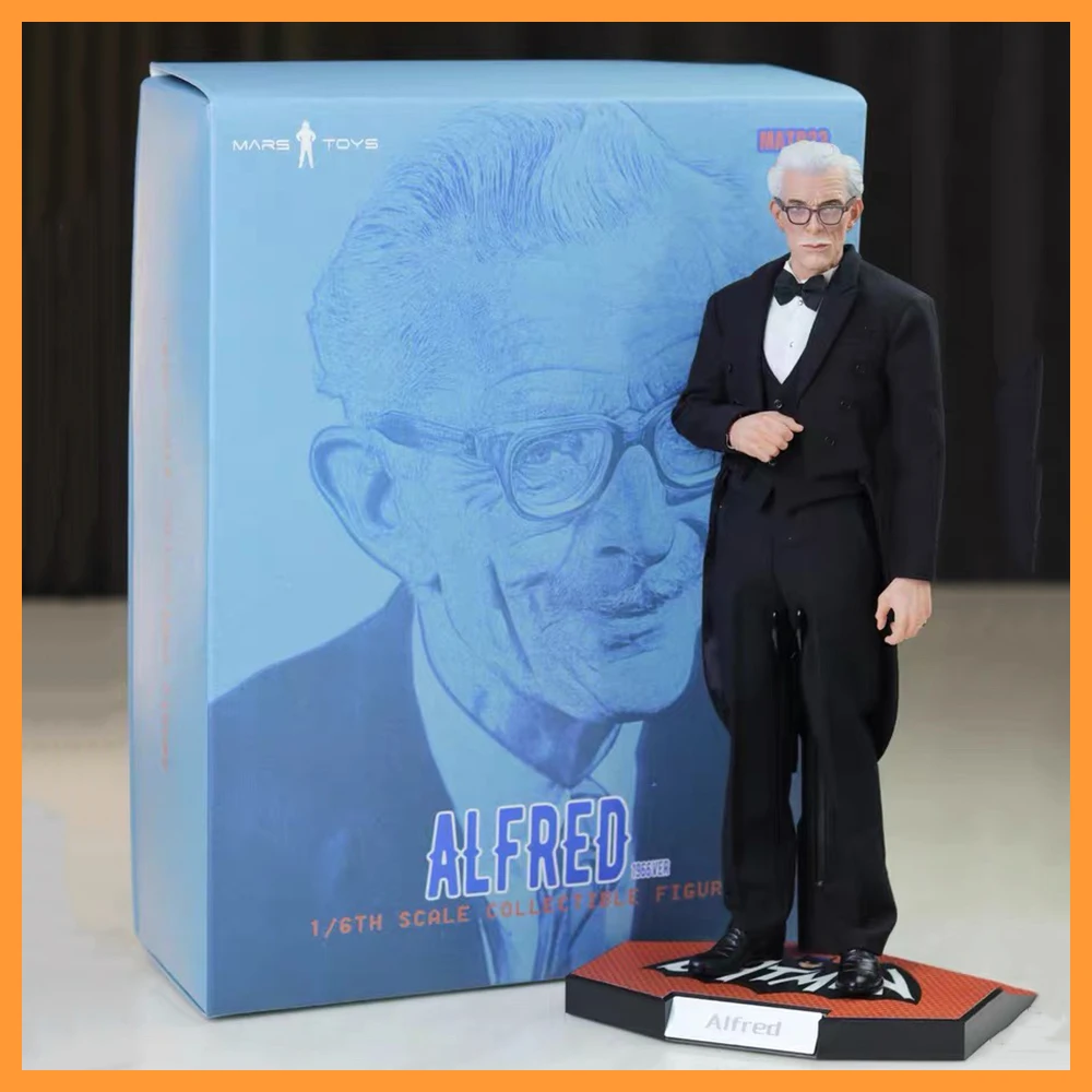 

Mars Toys MAT023 1/6 Коллекционная экономка с белыми волосами, мужской комикс, солдат Альфред, версия 1966 г., 12 дюймов, экшн-фигурка, полный набор, модель