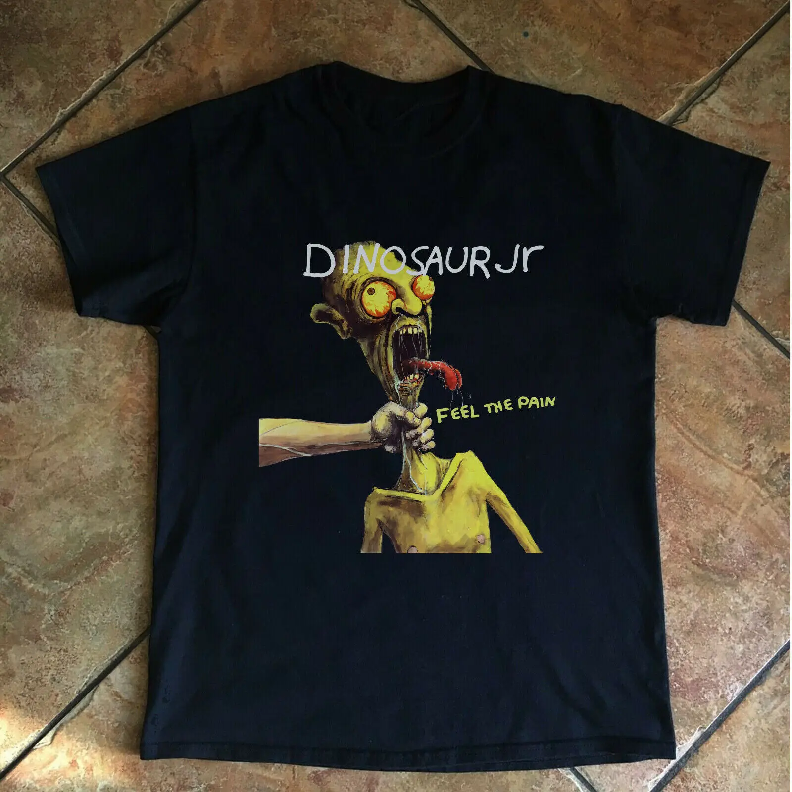 Dinosaur Jr. Feel The Pain Reprint Black T-shirt Unisex S-345XL - Free Shippi