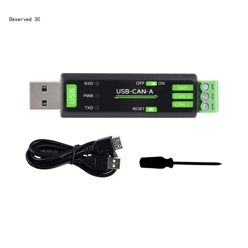 

Easy to Use USB to CAN Connection Adapter Chip for Data Transmission