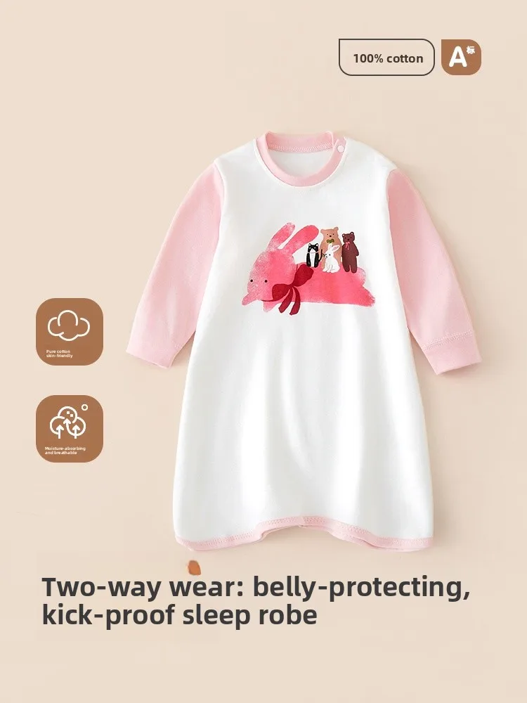 

Детский костюм Rer из чистого хлопка, одежда для мальчиков и девочек, одежда против ки, весенне-осенний сезон, новая традиционная одежда Hanfu