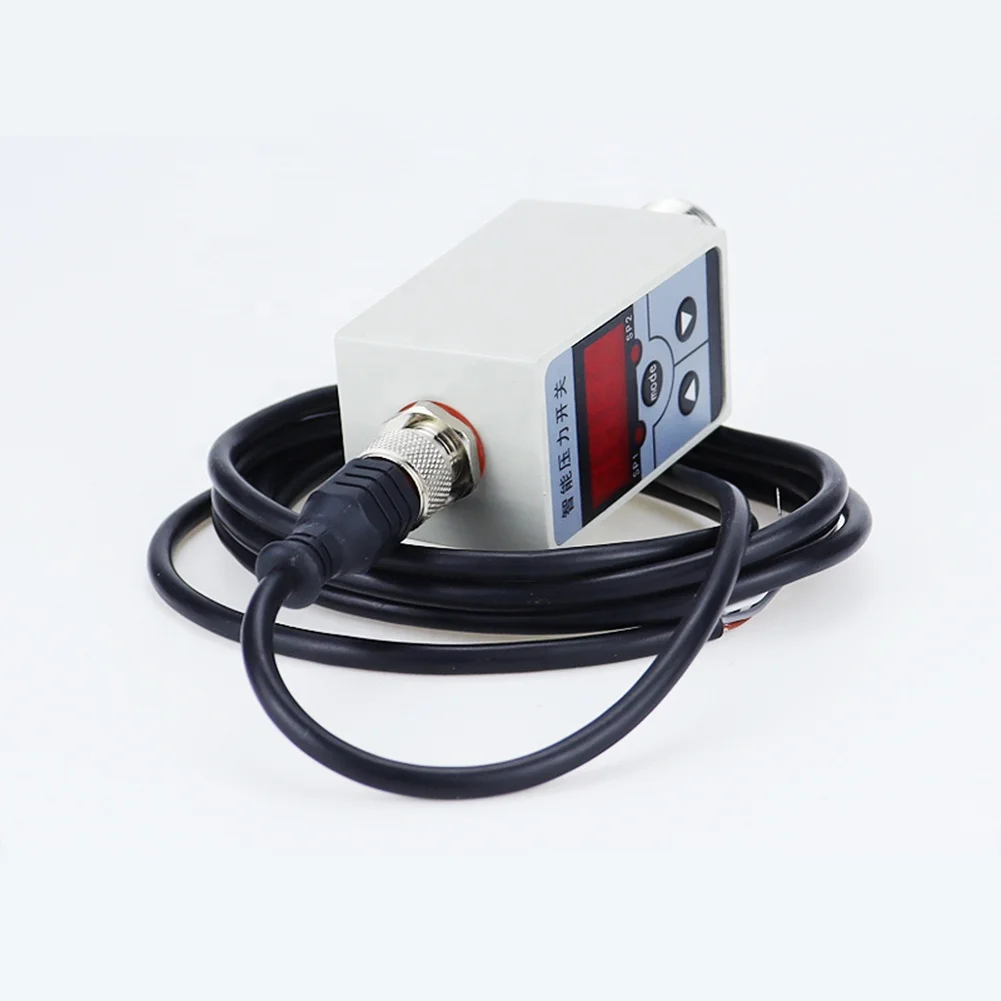 PNP Intelligent Digital Pressure Switch Electronic Hydraulic Gas Oil Water Auto Pressure Switch Control Controller