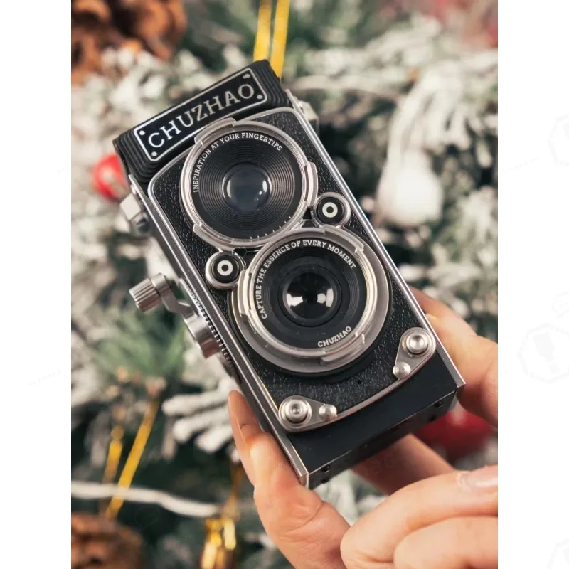 M1 Portable Retro CCD Digital Camera, Dual‑Reflex Mini High Definition Travel Shooting Camera