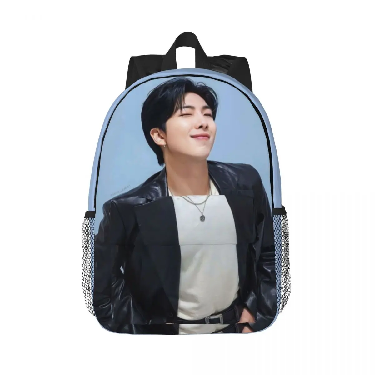 

Popular-KPOP-Like-RM For Girls Boys Large Capacity Student Backpack Lightweight waterproof Backpack 15inch