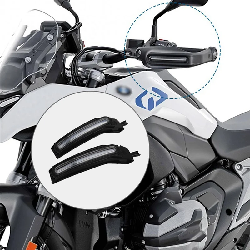 

Leading-Edge-Motorcycle Hand Guards LED Lights Motor Handguards Hand Guards Lights Accessories For BMW R1300GS 2024-2025