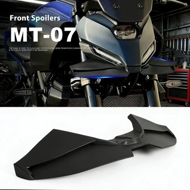 

Для мотоцикла Yamaha MT-07 2025: Модифицированный нижний спойлер-антикрыло, аэродинамический обтекатель, в наличии