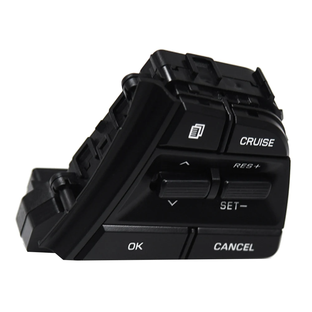 Pulsanti di controllo della velocità del volante dell'auto lato destro per Hyundai Elantra 2015-2020 Accessori auto 96720F2040—L49A