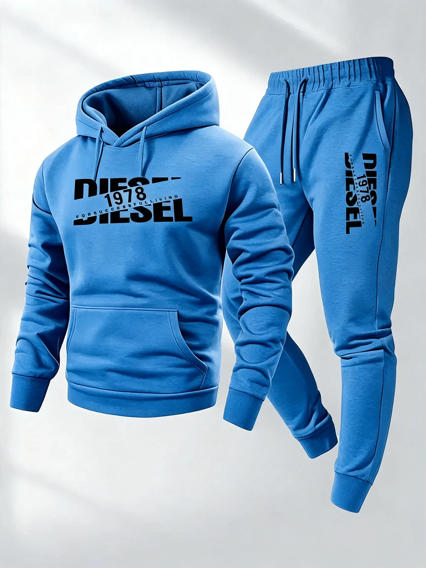 Men Fashion Print Tracksuit Ho - đánh giá và giá Outdoor Sports Outfit