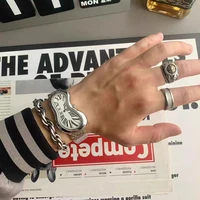 New Y2K Fashion Creative Men Women Soft Melting Watch Luxury Streetstyle Irregular Shape Dial Unique Design Quartz Watch - Image 3