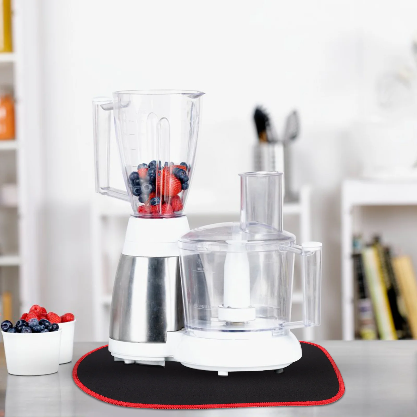 

Mixer Anti-Slip Mat Heavy Duty Rubber Non-Slip Pad for Blender Kitchen Appliances Slider Countertop Use Home Accessories