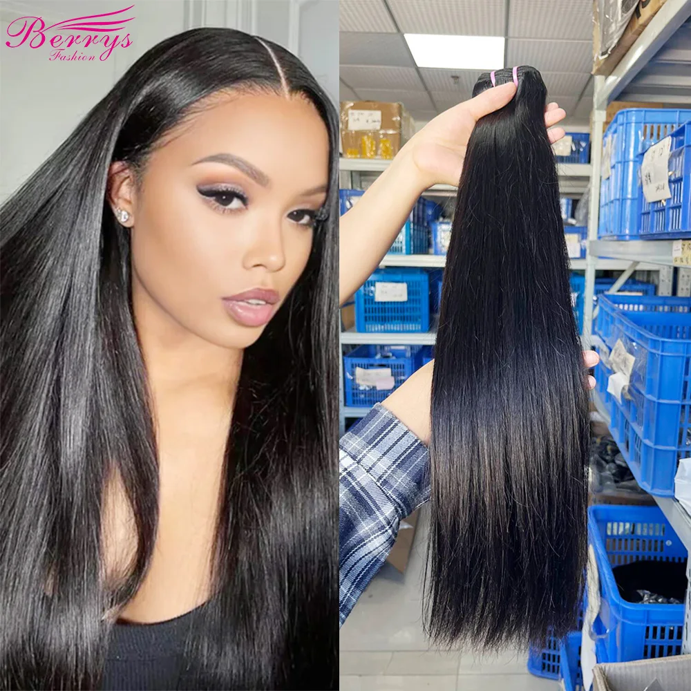 Berrys Straight 10-30inch Vietnamese Raw Hair Bundles Unprocessed 100% Human Vietnam Hair Bundles for Women Hair Extensions