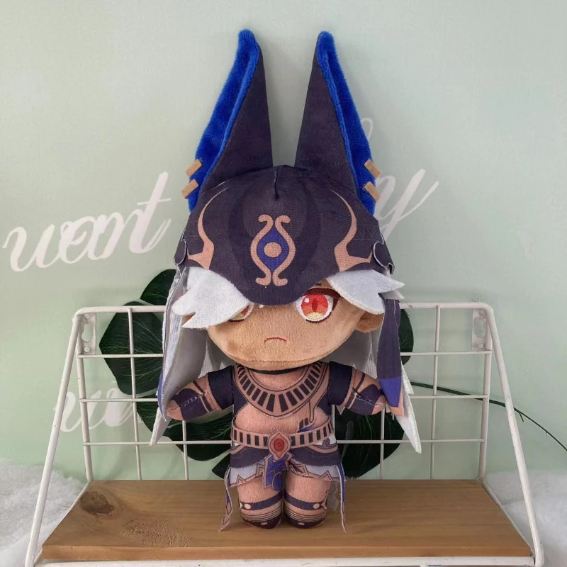 

Плюшевая игрушка Аниме Сайно из игры Genshin Impact, мягкая кукла-подушка, фигурка мультяшного персонажа, подарок для детей и фанатов косплея, 20 см