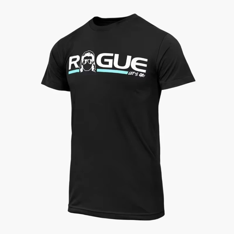 

2025 New Summer Rogue Short Sleeve T-shirt Men And Women Hot Sale Tide Brand American High Street Sportswear Casual Fashion Tee