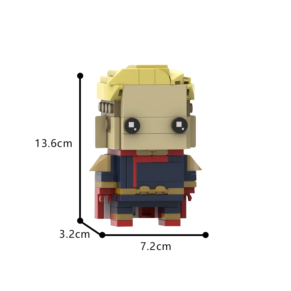 Gobicks MOC John Wick Brickheadzs Bricks Model Building Blocks Class Movies Boys Figures Astarions Brickheadz Toys kids Gift