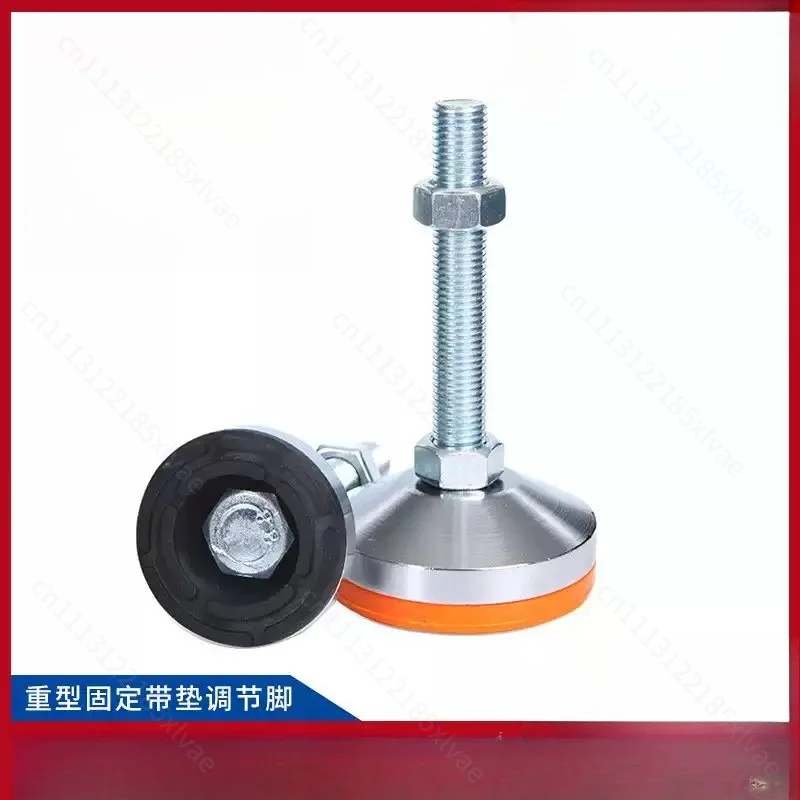 M12 M14 M16 M20 M24 Heavy Adjustable Support Foot 80mm Base Anti-Skid Leveling Pad For Lathe Machine Furniture Workshop