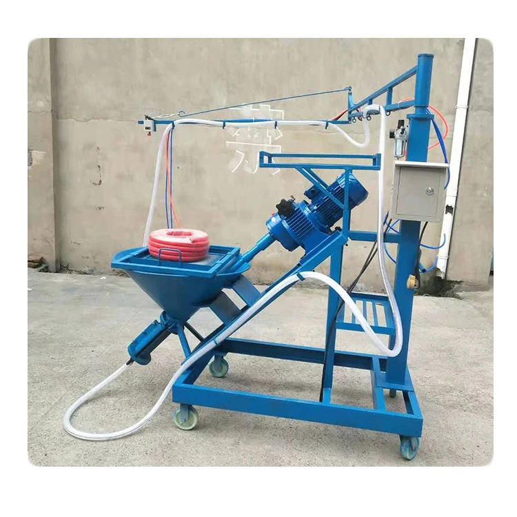 Grc Relief Craft Spraying Machine Wet Cement Mortar Sprayer