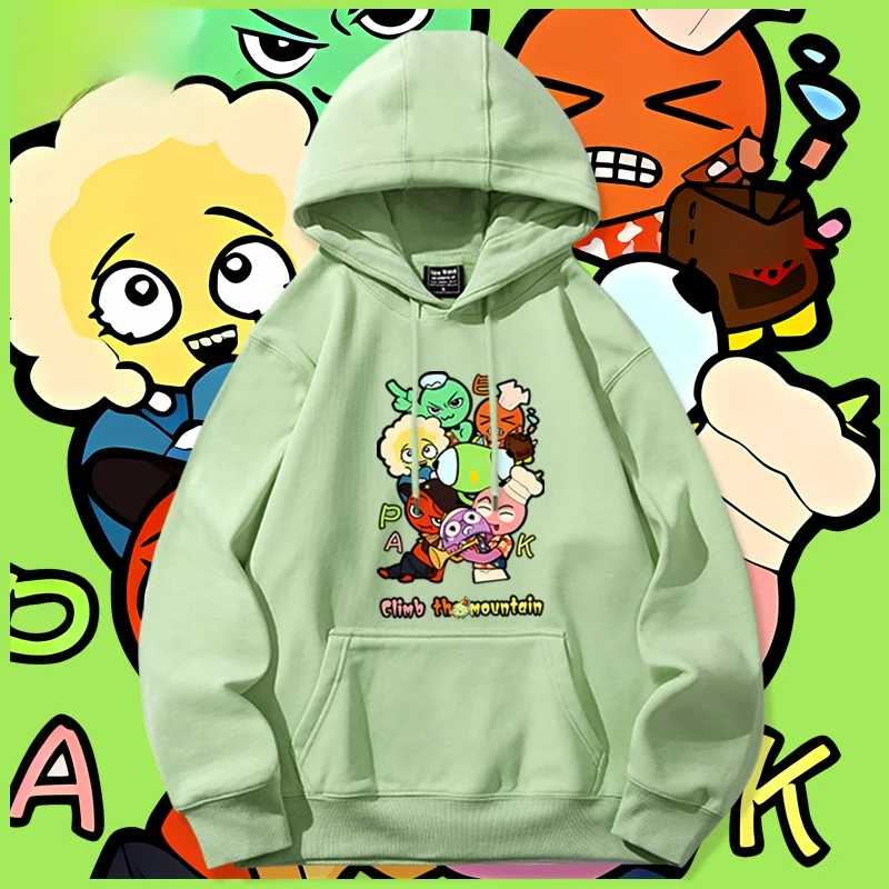 

Толстовка с капюшоном Peak Climbing Cartoon, осенне-зимняя, удобная, из хлопка и полиэстера, с длинными рукавами, с принтом, повседневная, модная.