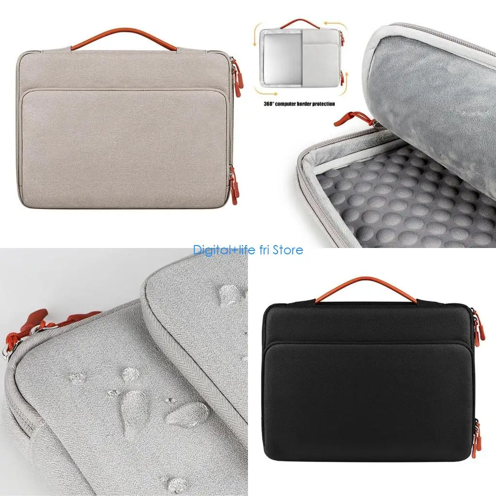 E06D Laptop Bag 16inch Briefcases Shoulder Bag Water Repellents Laptop Bag Bussiness Carrying Handbag Laptop Sleeve for Women