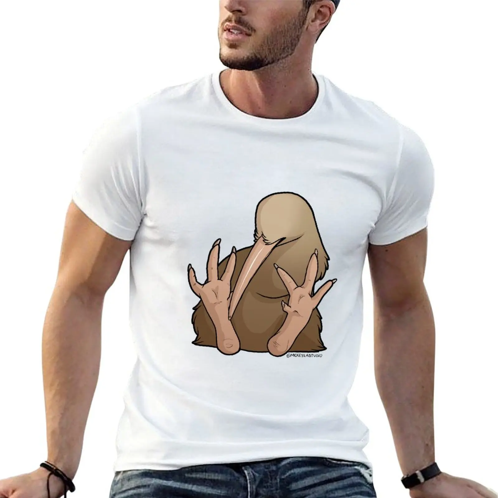 Klutzy Kiwi 3 T-Shirt funny meme t-shirts graphic t shirt vintage black t-shirts for men