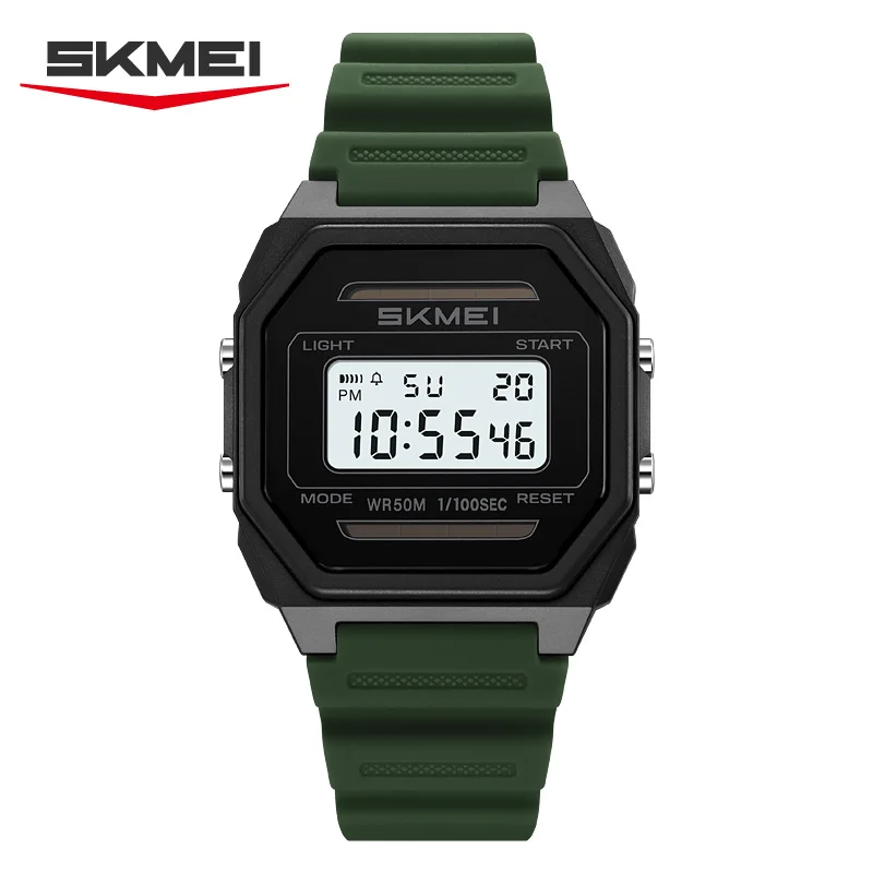 SKMEI 2640 Waterproof Electronic Men Wristwatches Military Digital Sport Watches for Men Date Shockproof Clock Reloj Hombre