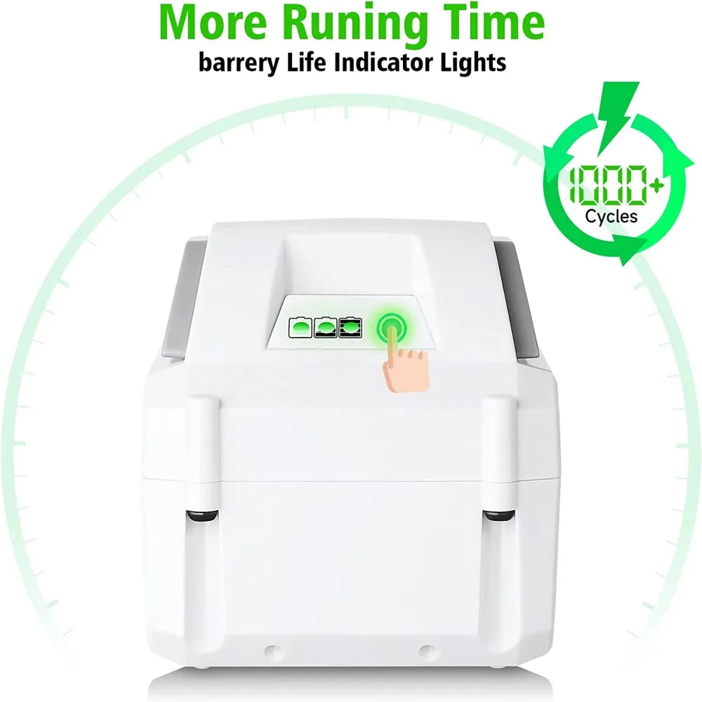 استبدال البطارية ل سنو جو ، 24 فولت ، 6000mAh ، صن جو ، سلسلة بطارية ليثيوم أيون ، 24BAT-LTX ، LTW ، LTE ، LT ، ecoشارب برو ، جديد