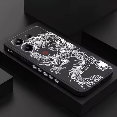 Dragon Wings Fly Phone Case For Xiaomi Poco F8 F7 X7 X6 F6 M6 M5 M5S F5 X5 F4 X4 M4 F3 M3 X3 Pro Ultra 4G 5G GT Silicone Cover