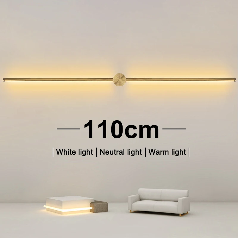 

Modern LED Wall Lamp White Gold Color Corridor Bedside Wall Sconce Indoor Lighting Bedroom Living Room Home Decor