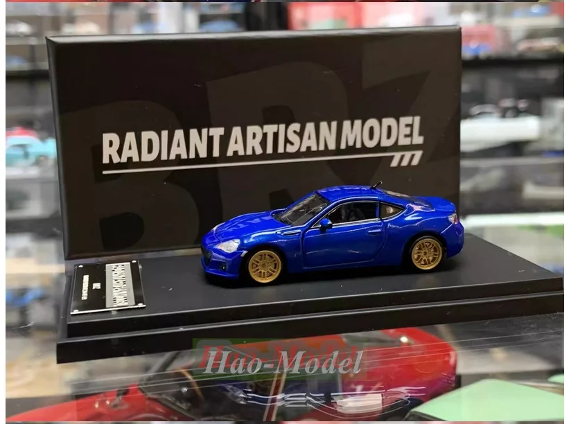 RAM 1/64 For Subaru BRZ Modified version Alloy Diecast Model Car Simulation Toys Boys Birthday Gifts Hobby Display Collection