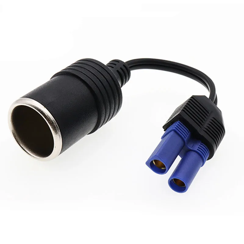 12-24V EC5 To Car Cigarette Lighter Socket Adapter Full Copper Wire PVC Plastic Car Power Connector For Auto Vehicle