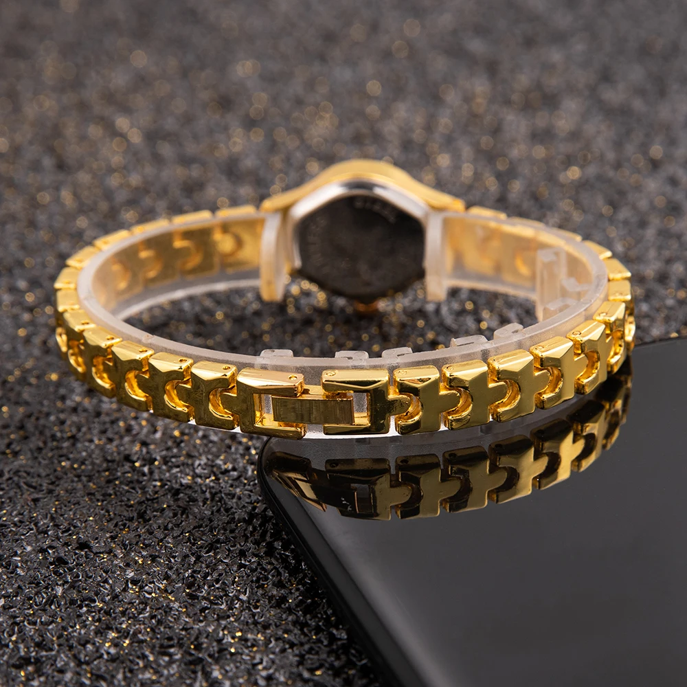 Women Bracelet Watch Fashion Golden Small Dial Quartz Watch for Woman Luxury Elegant Ladies Wristwatch Female Clock reloj mujer