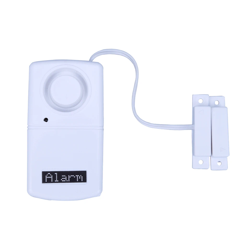 

Mini Door Window Alarm Battery Powered Sticky Alarm Sensor Detector Loud Voice Easy Installation Lightweight for Factory Company