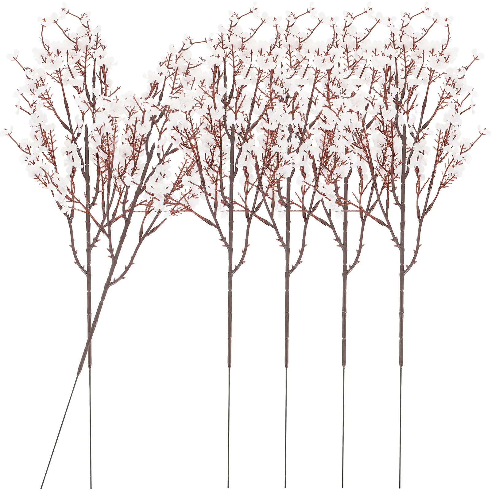 

6Pcs Real Touch Gypsophila Flower Artificial Bride Bouquet Wedding Table Centerpiece Decor Gypsophila Bouquet False Flower Decor