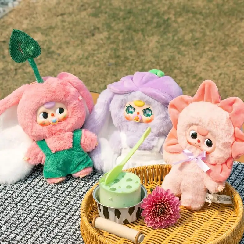 Sac mignon de décoration aléatoire, pendentif, boîte mystérieuse, véritable bébé trois où est la série printemps, boîte de poupée en peluche, cadeau Surprise, 1 pièce