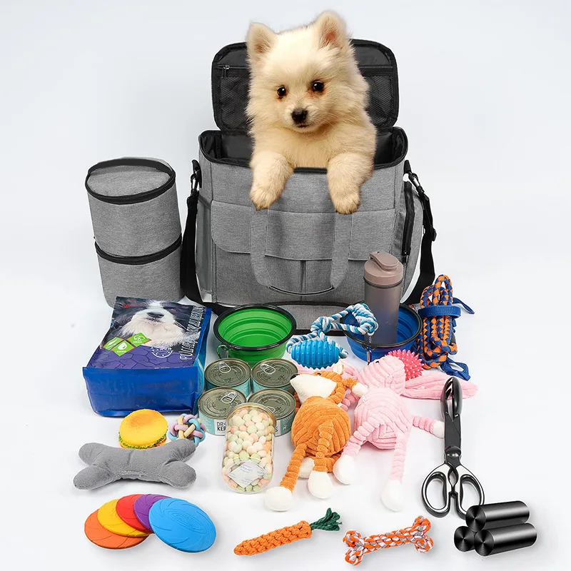 

Pet Cat Bag Portable Snack Bag Dog Outing Bag Food Storage Bag Tool Toy Storage Bag