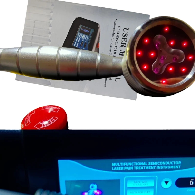 

Профессиональная лазерная терапия 650 нм + 808 нм 1055 МВт, 16 диодов, неинвазивное лечение LLLT для облегчения боли в суставах